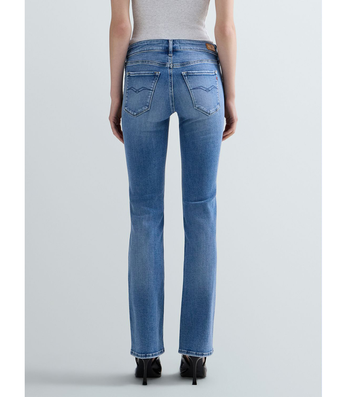 ブーツカットNEW LUZ FLARED モダールストレッチデニム 詳細画像 ダークブルー 3